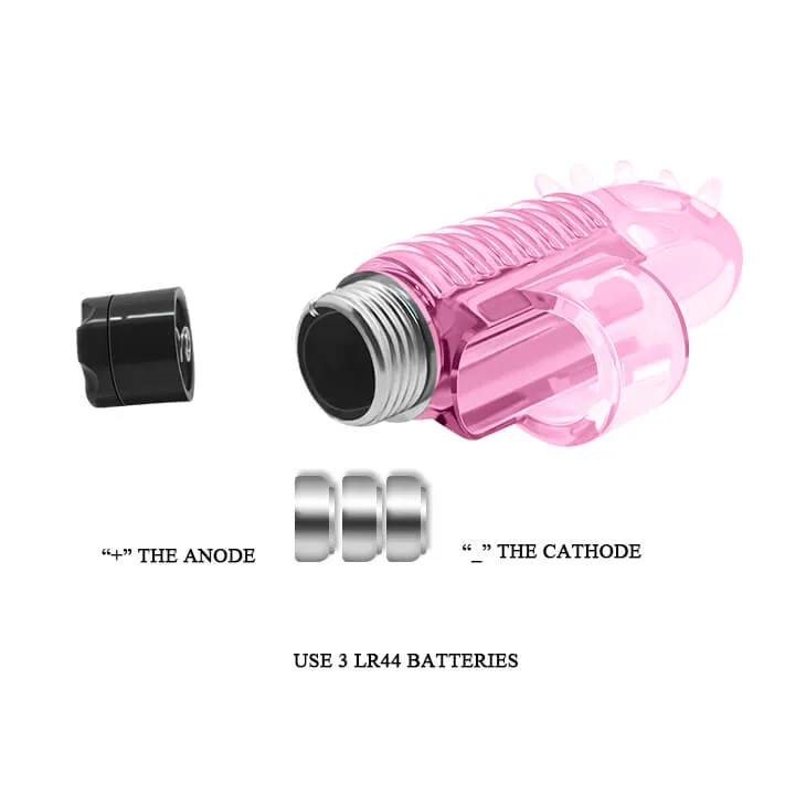 DC10D Powerful Silicone Finger Vibrator Stimulate Intense — Safe and Easy to Use