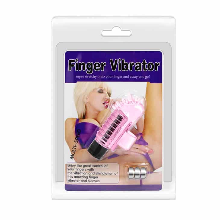 DC10D Powerful Silicone Finger Vibrator Stimulate Intense — hình 9