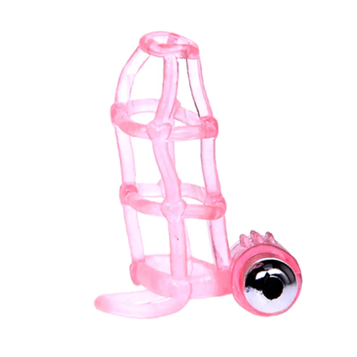 Unique Ring Silicone Delay Sleeve With Vibrating Cock — Unique Design & Enhanced Sensation
