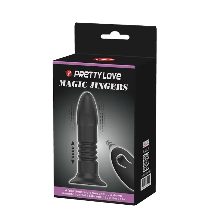 Magic Jingers HM02H Remote Anal G Spot Massage Vibrator — Water-Resistant for Ultimate Convenience