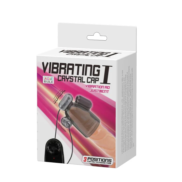 DC33 Male Head Stimulating Vibrating Sleeve — hình 11