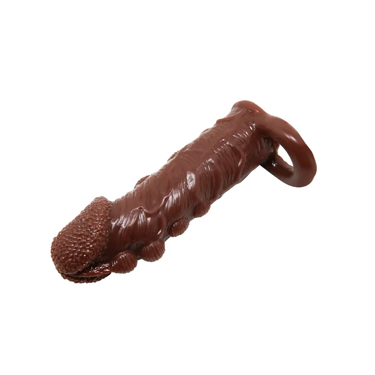 Silicone Cock Sleeve Ring with Dots Boost Male Female — hình 4