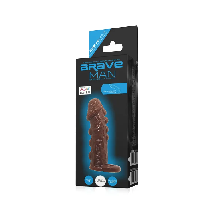 Silicone Cock Sleeve Ring with Dots Boost Male Female — hình 5