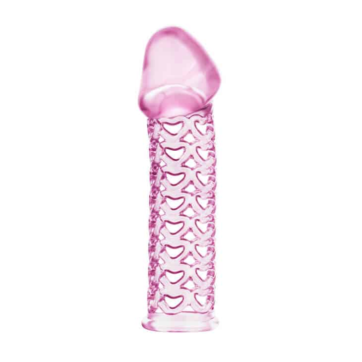 DC14D Mesh Penis Sleeve for Men Lengthening & Sensual Fun — hình 3