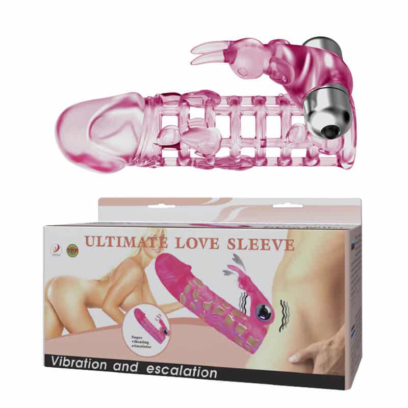 DC14M Mesh Condom with Stimulating Clitoral Vibrator Female — hình 9