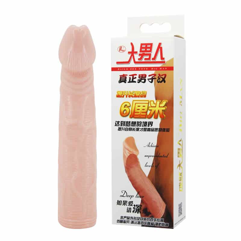 DC14E 6cm Penis Extender Condom Delay Performance Men — hình 3