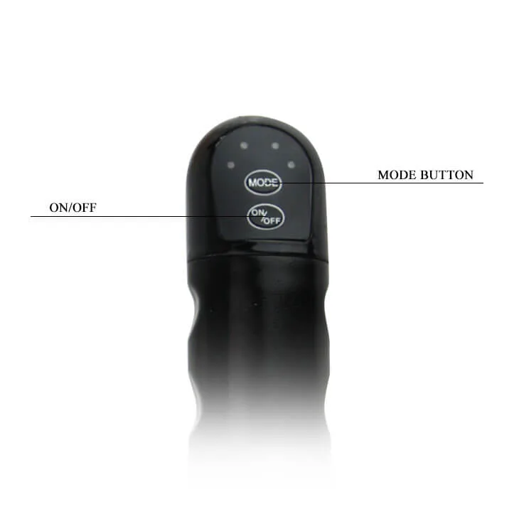DC17A Super Vibrating Medical Silicone Male Masturbator — This versatile feature targets all your pleasure zones to