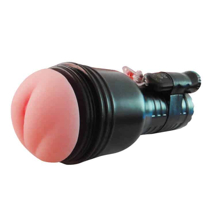 DC17A Super Vibrating Medical Silicone Male Masturbator — Its soft, elastic silicone surface feels remarkably