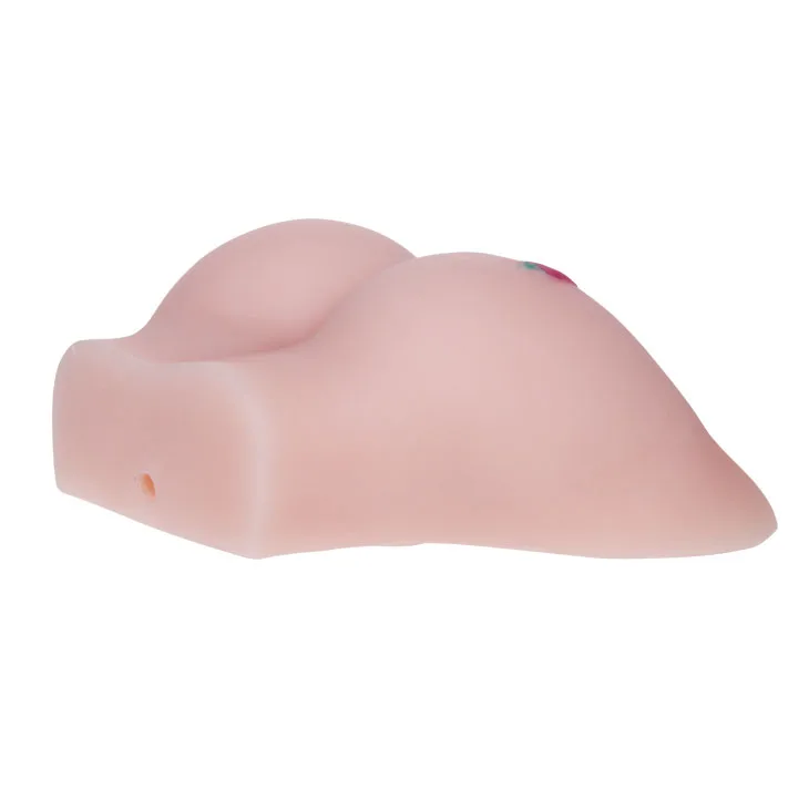 DC06A Cute Silicone Half-Body Male Masturbator Buttocks Toy — hình 3