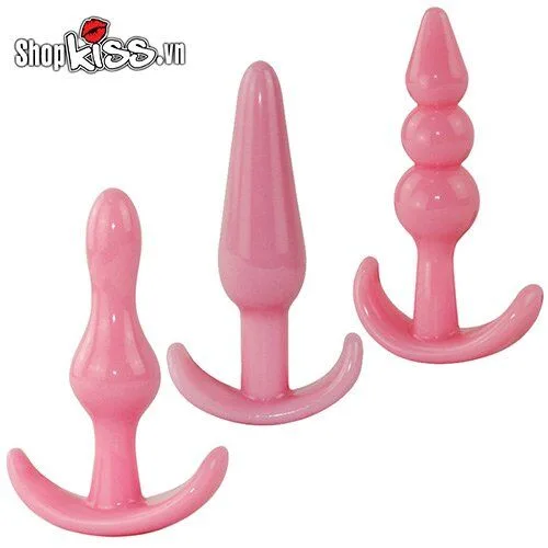 Silicone Soft Anal Stimulator Set for Couple’s Ultimate Fun — Premium Quality Medical-Grade Silicone