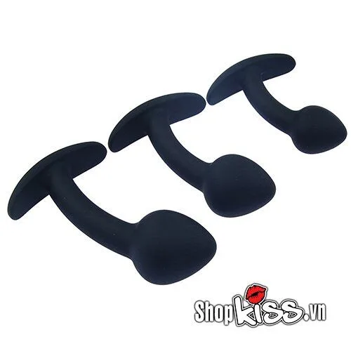 Set of 3 Soft Mushroom Anal Plugs – Prostate Massager Set — hình 5