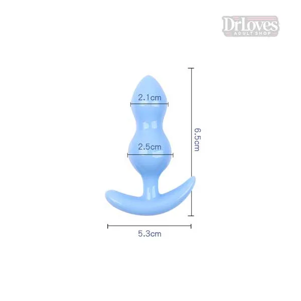 Minzee Silicone Triple Anal Plug Waterproof — hình 2