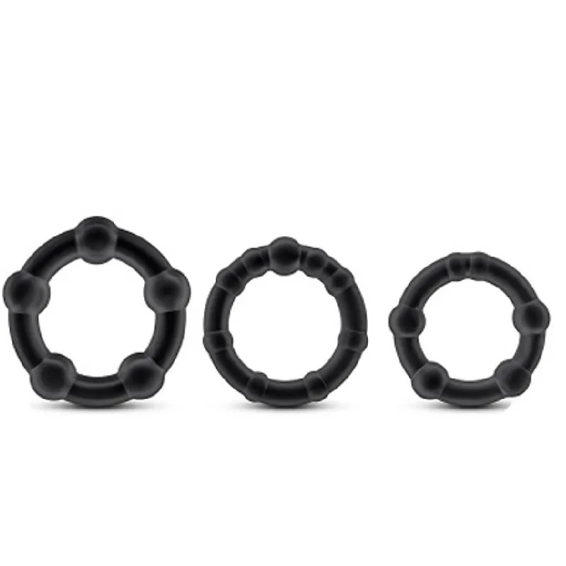 Stay Hard Triple Penis Ring Delay Ejaculation Enhance Sex — Why Choose Stay Hard Cock Rings?