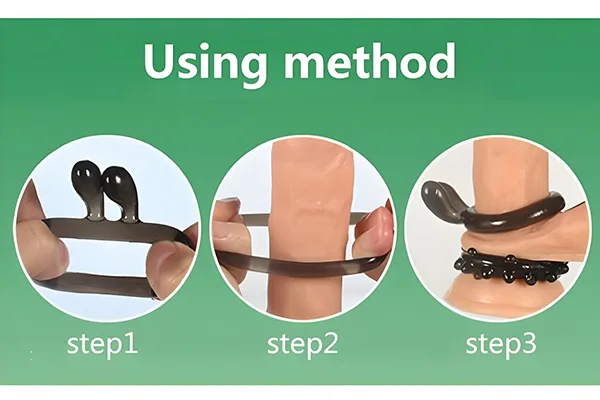 Set 4 Silicone Delay Penis Rings Enhance — Easy and Practical Usage Guide