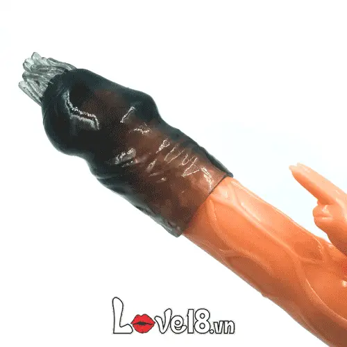 BD88 Set Spiked Ribbed Textured Condom Enhance Male — hình 4