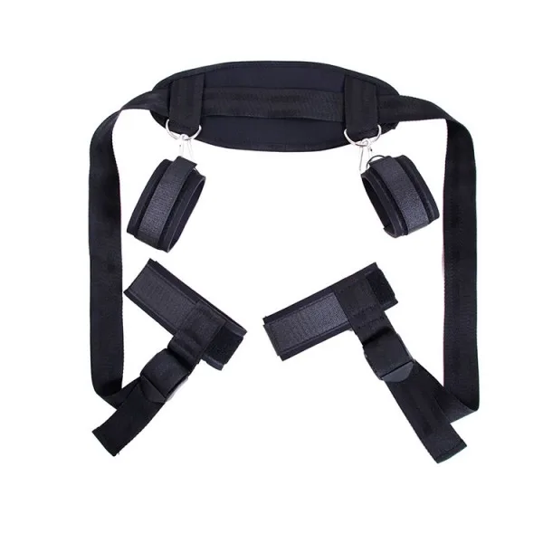 Bondage Set with Shiny Restraints for Couples’ Bedroom Fun — hình 4