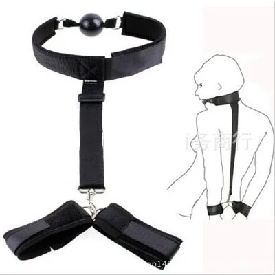 Extreme BDSM Mouth Gag & Handcuffs Set Couples Intense Play — Exceptional Features for Unmatched Pleasure