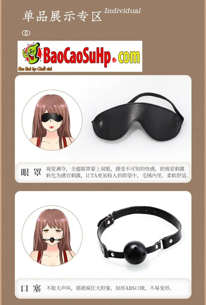 Black Premium SM 15-Piece BDSM Kit for Expert Couples — hình 4