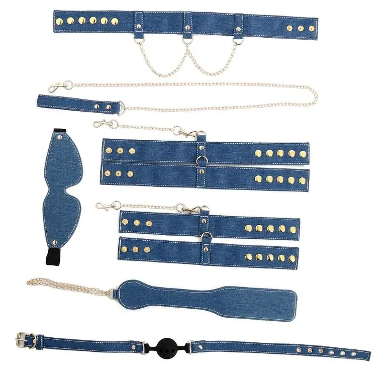 6-Piece Premium BDSM Kit Durable Canvas Set — Sophisticated Design & Complete Set