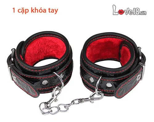 10-Piece Premium Leather BDSM Kit for Couples — Comfort & Safety Focused