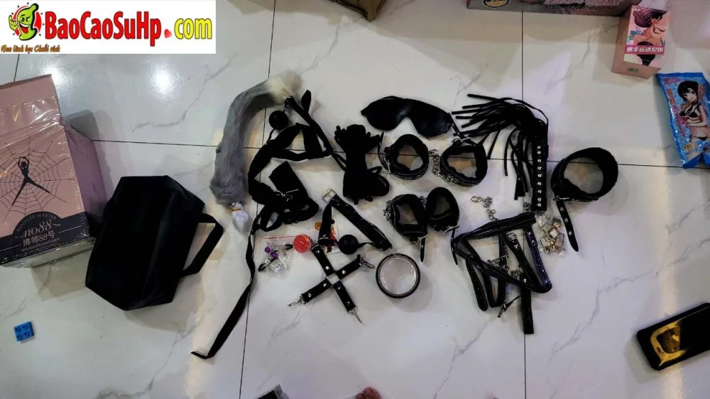Black Knight 18-Piece SM BDSM Set Rare Northern Vietnam — Premium Quality & Elegant Design