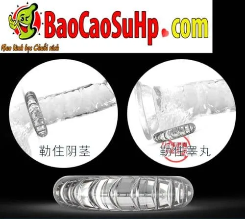 Donden Wolf Enlarging Condom Boost Male Size Pleasure — hình 10