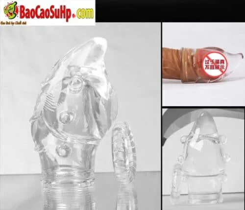 Donden Wolf Enlarging Condom Boost Male Size Pleasure — hình 9