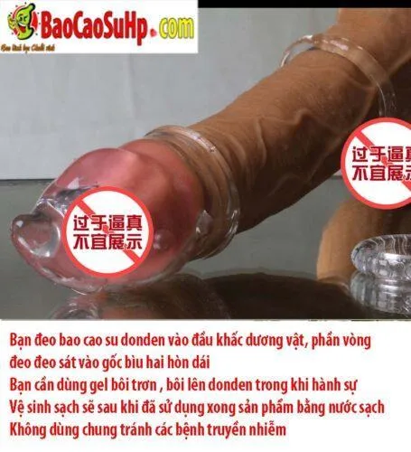 Donden Wolf Enlarging Condom Boost Male Size Pleasure — How to Use
