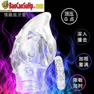 Donden Wolf Enlarging Condom Boost Male Size Pleasure — Whether you want to boost stimulation for your partner or