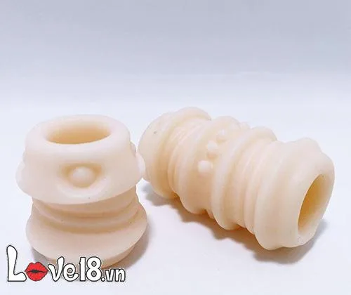 Silicone Ribbed Bulky Penile Extender Weapon for Men BD10F — Elevate Your Bedroom Confidence