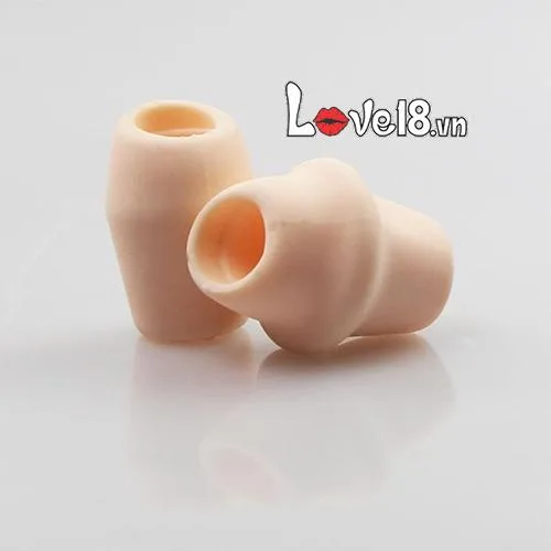 Silicone Ribbed Bulky Penile Extender Weapon for Men BD10F — hình 5