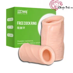 Silicone Penis Extender Sleeve Delay Condom Set — Enhance Your Intimate Experience