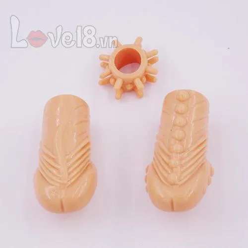 Endurance Sets Silicone Dildo Cock Ring with Spikes 2pcs — Elevate Your Pleasure with Unique Textures