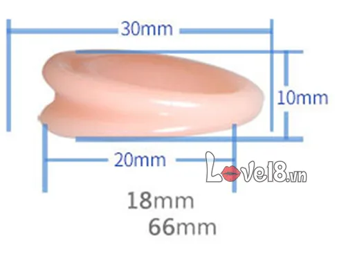 Fore Skin Penis Extender Sleeve Large Head TPE Material — hình 5