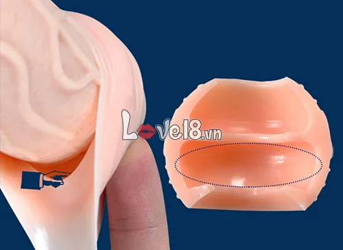 Fore Skin Penis Extender Sleeve Large Head TPE Material — hình 6