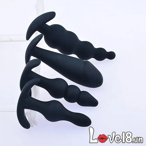 4-Piece Silicone Anal Kit for Gay Men Ultimate Pleasure — Detailed Specifications for Every Preference