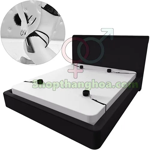 Melo KL000906 Bed Restraint Set 4 Corner Bondage Kit — hình 4