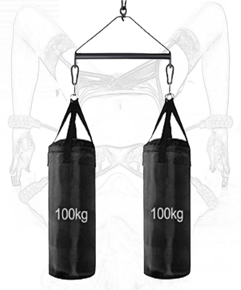Hanging Sex Swing Durable Metal Soft Padding — This allows you to fully indulge in thrilling experiences