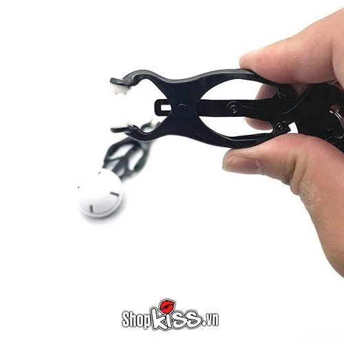 Nipple Clamp Bell Set BDSM Sensual Stimulation — hình 4