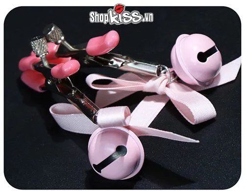 Cute Bell Nipple Clips Set Sensual Stimulating Adjustable — Thoughtful Design for Comfort and Style