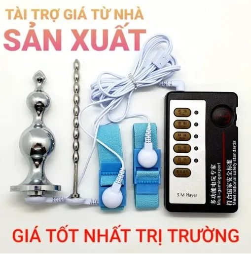 Inox Sounding Electro Stimulation Set 3 Pcs Medical Grade — This elegant and powerful set combines medical-grade