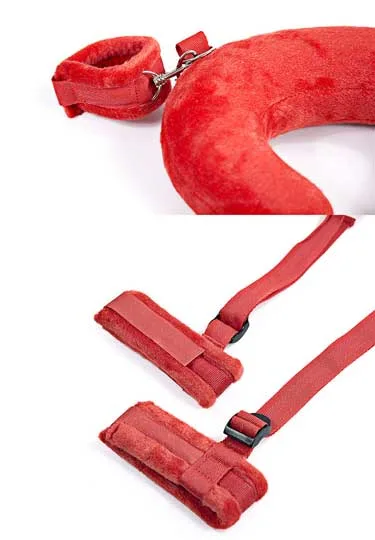 Soft Cotton Bondage Set Hand and Neck Restraints — Enhance Emotional Intimacy and Bedroom Fun