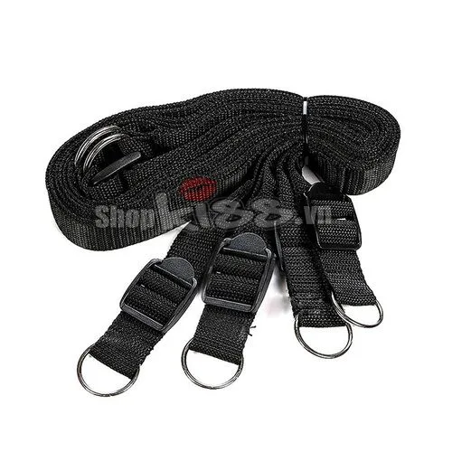 Bedroom Bondage Kit Hand Leg Restraints Couples Fun — hình 4