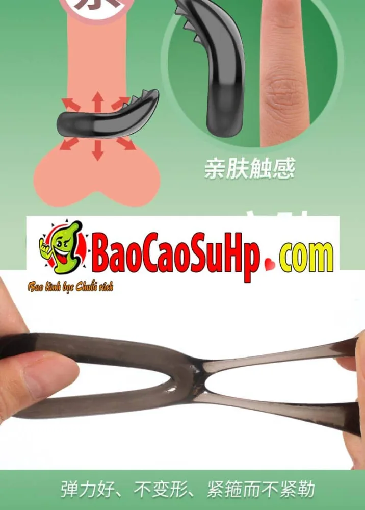 Cristan Muloc Flesh Color Penis Ring Set Enhance Size and — hình 7