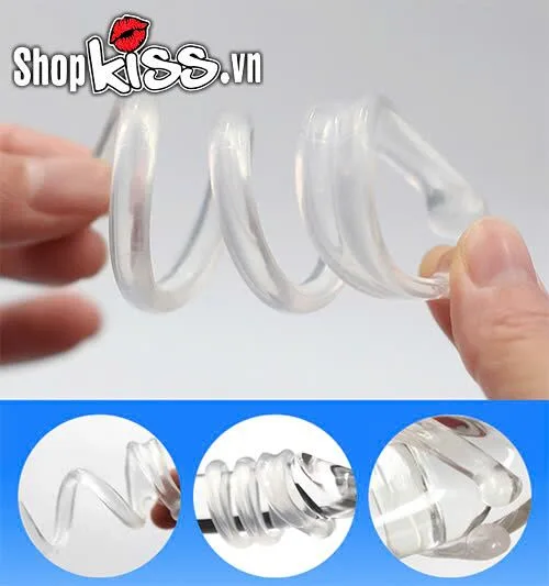 Multifunctional Male Delay Ring Transparent TPE — Multiple Benefits for Male Vitality