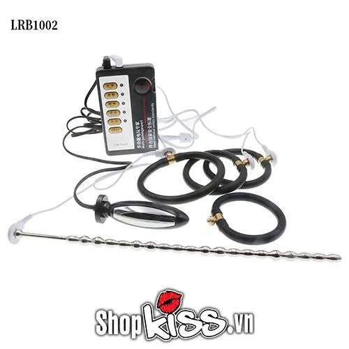 Electric Penile Urethra & Anal Stimulator Silicone Steel Kit — Comprehensive Stimulation Set with Perfect Dimensions