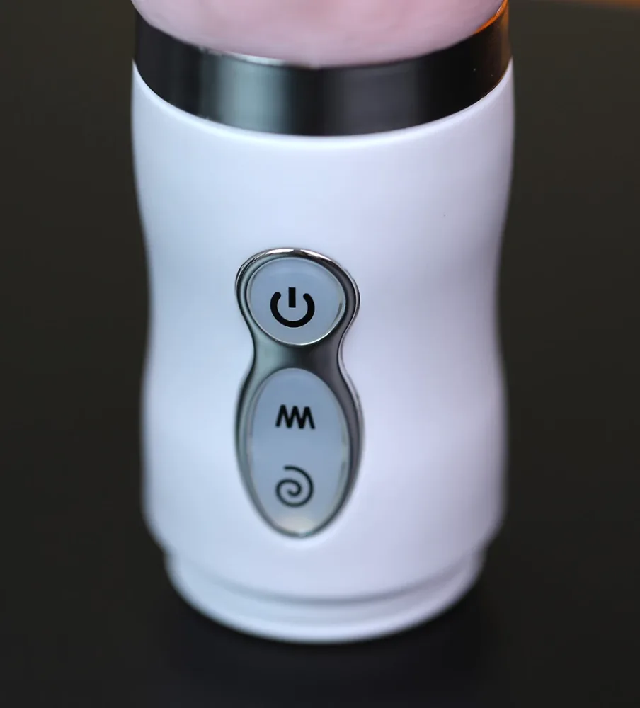 Boss Back Straight Rotating Vibrating Soft Silicone Dildo — Multiple Vibration and Rotation Modes for Ultimate Ecstasy