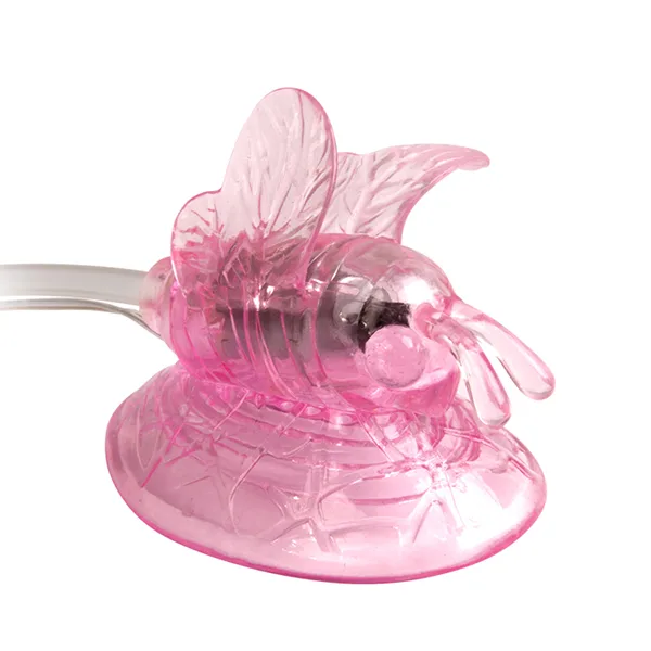 Butterfly Clitoral Pump Silicone G-Spot Massager Quiet — hình 3