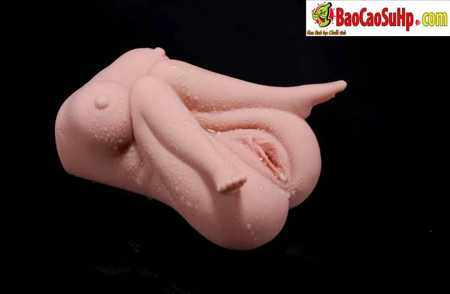Mini peaches Lady soft hand-held semi body sex doll — hình 9