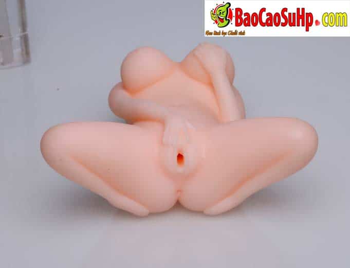 Mini peaches Lady soft hand-held semi body sex doll — hình 6